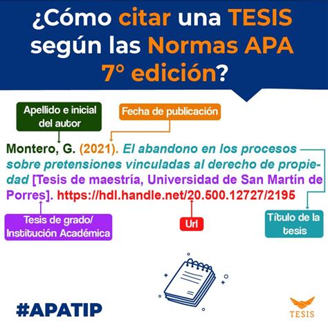 Apatip Tesis Trabajo De Investigacion Normas Apa