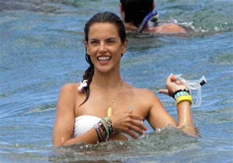 Alessandra Ambrosio Bikini Candids In Hawaii 15 GotCeleb