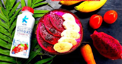 Resep Dragon Fruit Smoothies Oleh Yerda Fahrana Cookpad