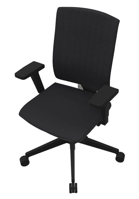 SIMON 101 Fauteuil sans têtière avec accoudoirs réglable en hauteur