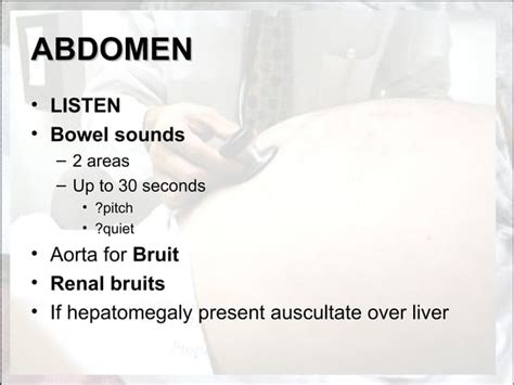 Abdominal Examination | PPT