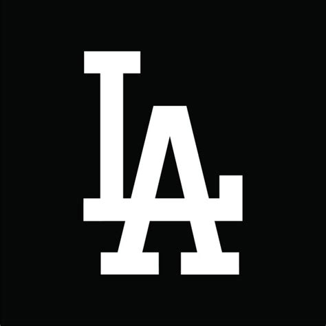 Los Angeles Dodgers La Logo Vinyl Decal Etsy Singapore