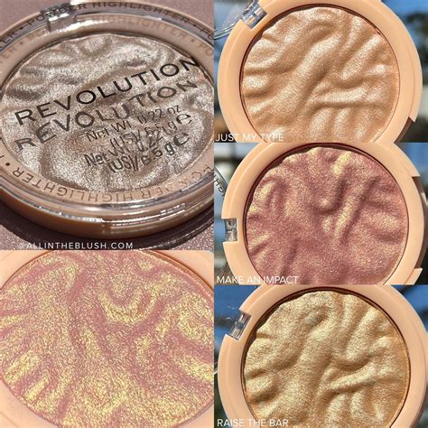 Makeup Revolution Highlight Reloaded Review All In The Blush