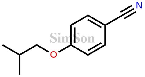 4 2 Methylpropoxy Benzonitrile CAS No 5203 15 6 Simson Pharma Limited