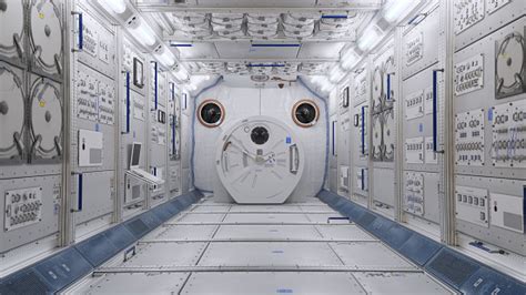 Free picture: Futuristic interior of room of space shuttle on Mars ...