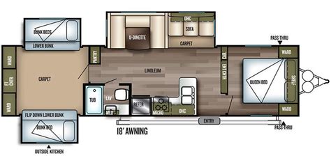 Wildwood Travel Trailer Floor Plans Viewfloor Co