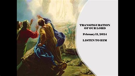 Worship Service Transfiguration Sunday Youtube