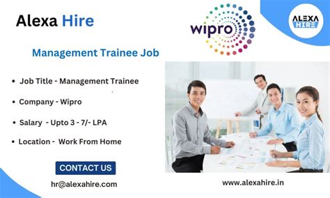 Management Trainee Job Role At Wipro Apply Right Now