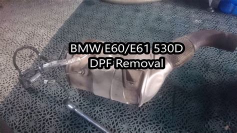 Bmw Dpf Removal Youtube