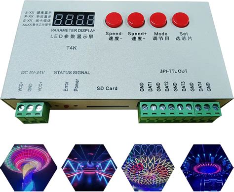 Autuneer T4k Addressable Led Controller Rgb Full Color