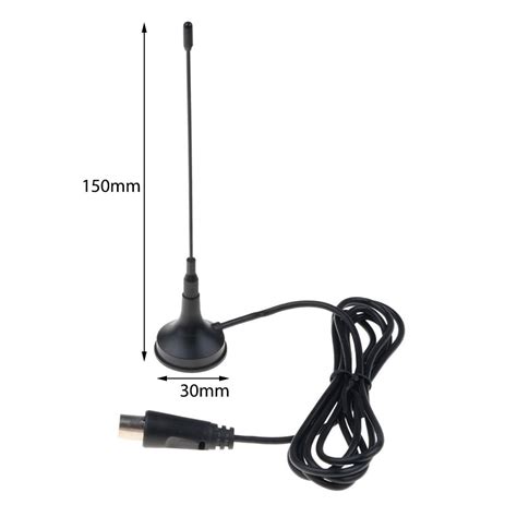 Mini Tv Antenna Dvb T2 5dbi Indoor Antenna Aerial Digital For Dvb T Tv Hdtv Easy To Install