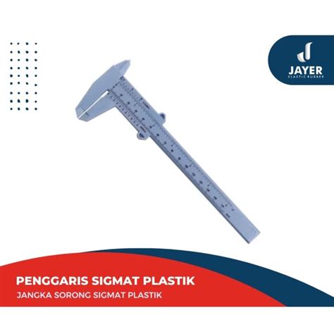 Jual Jangka Sorong Sigmat Jangka Sketmat Vernier Caliper Plastik