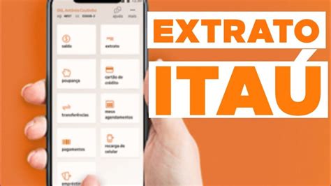 Tutorial como consultar extrato Itaú pela internet Site e App