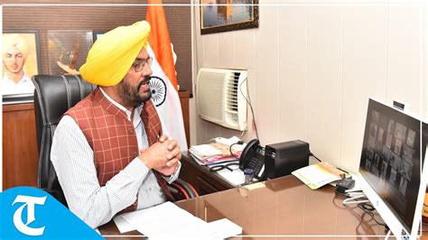 Punjab Agriculture Minister Kuldeep Dhaliwal Holds First Online Meeting