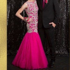 Jovani Dresses Size Jovani Hot Pink Mermaid Gown Poshmark