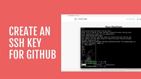 How To Create And Configure An Ssh Key For Github How To Create A