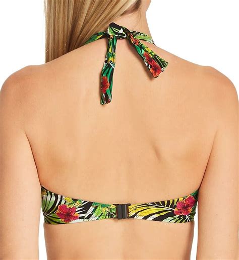 Freya Multi Maui Daze Underwire Halter Bikini Swim Top Us Dd Uk