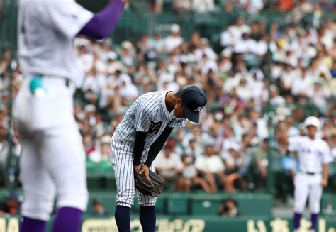 【甲子園】明徳義塾・池崎安侍朗9回3失点、2戦連続完投も実らず「3年生と長くやりたかった」 高校野球夏の甲子園写真ニュース 日刊スポーツ