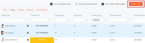 How To Edit A Detention Classcharts