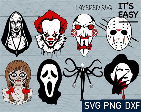 Free Svg Horror Movie Svg Bundle 16115 File Include Svg Png Eps Dxf