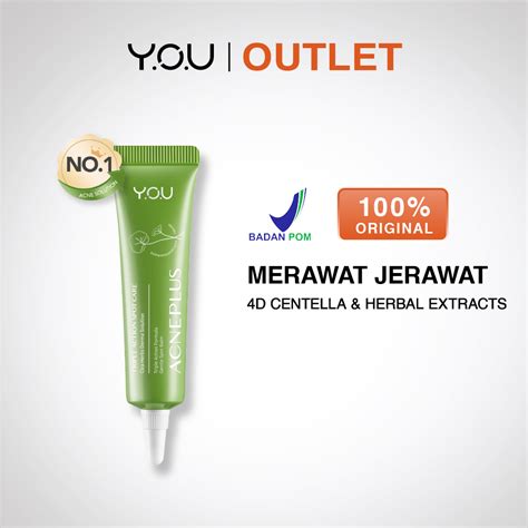 Jual OUTLETYOU AcnePlus Spot Care Acne Treatment 4D Centella