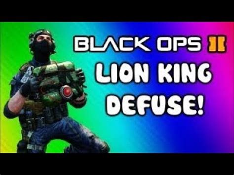 Black Ops 2 Ninja Defuse Montage 9 Lion King Turtle Statue Phone