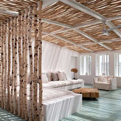 wie sie selbst einen diy raumteiler gestalten koennen zweigedeko