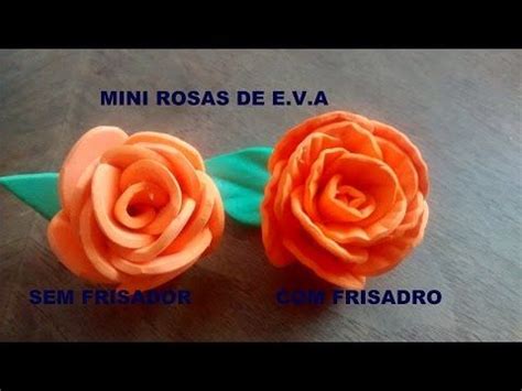 Mini Rosa De Eva Sem Frisador E Frisador Fa A Voc Mesmo Youtube