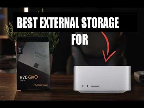 Best External Ssd Storage For The Mac Studio Youtube