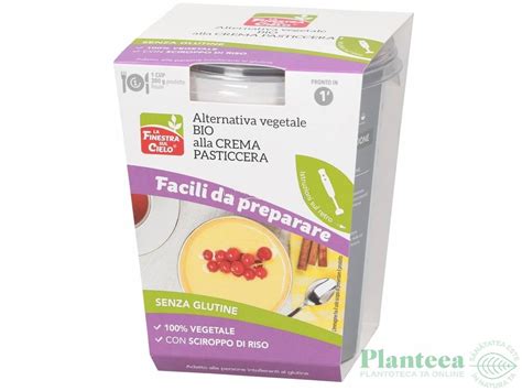 Crema Pasticera Vegetala Fara Gluten Eco 80g La Finestra Sul Cielo