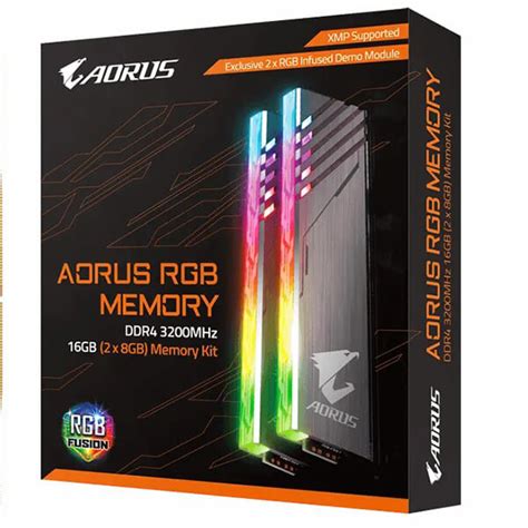 AORUS RGB Gaming Memory 16GB 2x8GB 3600MHz Midas Computer Center