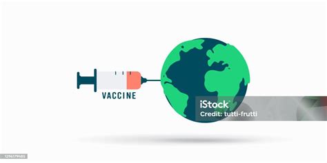 使用covid19疫苗的地球和注射器向量圖形及更多星球圖片 星球 19號 2019冠狀病毒病 Istock