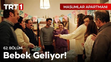 Sürpriz Bebek Geliyor Kutlaması Masumlar Apartmanı 62 Bölüm YouTube