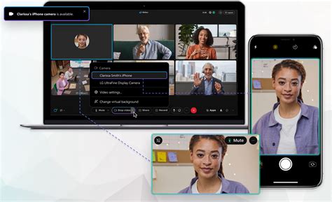 Webex App Iphone Funktion Continuity Camera In Anrufen Oder