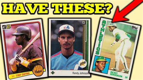 Have These Baseball Cards They Are Worth GOOD Money YouTube