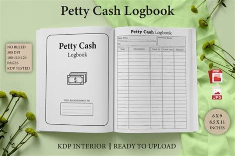 Petty Cash Logbook For KDP Interiors Graphic By A2zdesign Creative