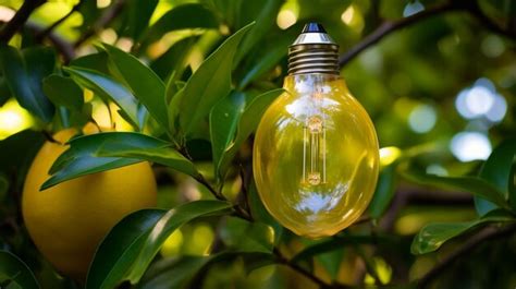 Premium AI Image | environmental light bulb high definition ...