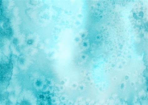 Turquoise Watercolor Texture Free Photo