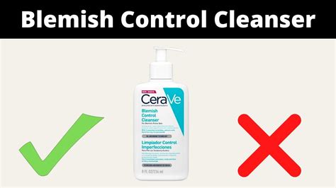 How To Use Cerave Blemish Control Cleanser Youtube