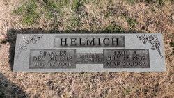 Emil Alfred Helmich M Morial Find A Grave