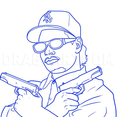 Eazy E Coloring Pages