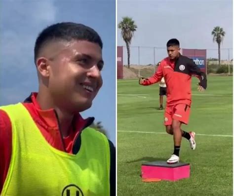 Jairo Concha Entrenó Por Primera Vez Con Universitario Diario La Noticia