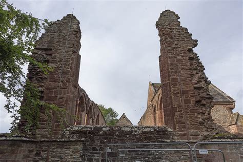 Beauly Priory, ruin of a holy building in the highlands of Scotland