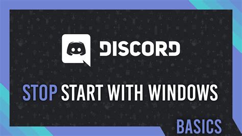 Stop Discord Starting With Windows Complete Basic Guide