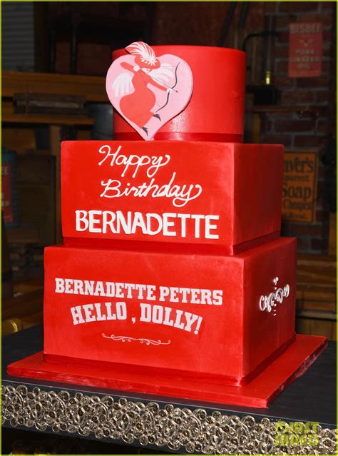 Bernadette Peters Celebrates 70th Birthday On Stage at 'Hello, Dolly ...