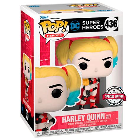 Funko POP DC Comics Super Heroes Harley Quinn Exclusive Pidopop