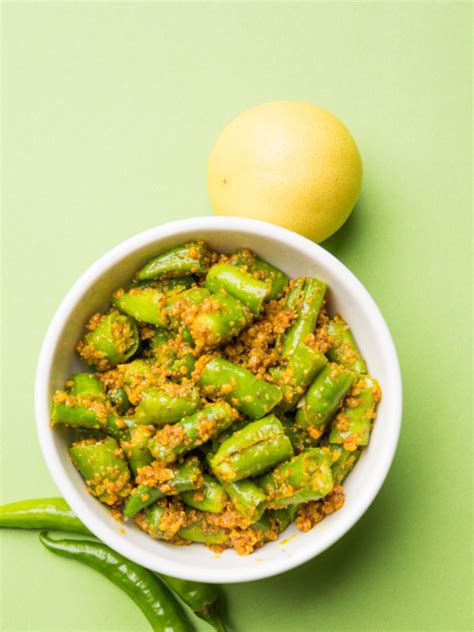 Mirch Ka Aachar Green Chilli Pickle Recipe Times Now