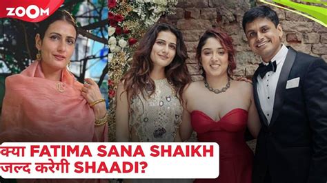 Fatima Sana Shaikh Hints At Getting Married Aamir Khan S Daughter Ira