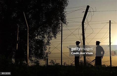 15 India Pakistan Border Fence Under Construction Stock Photos, High-Res Pictures, and Images ...