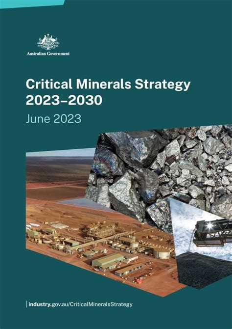 Critical Minerals Strategy 2023 2030 Gemaker